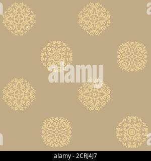 Ornament Seamless Vector Pattern - Repeating ornament for textile, wraping paper, fashion etc. Stock Vector
