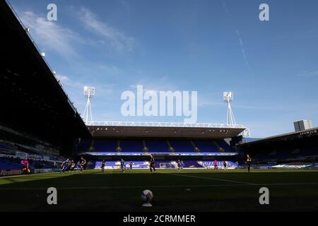General view during play - Ipswich Town v Wigan Athletic, Sky Bet League One, Portman Road, Ipswich, UK - 13th September 2020  Editorial Use Only - DataCo restrictions apply Stock Photo