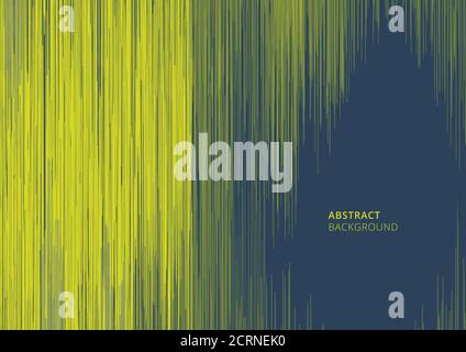 Abstract green vertical lines scratch effect striped background and texture. Grunge surface. Vector illustration Stock Vector