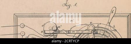 . Collection of United States patents granted to Thomas A. Edison, 1869-1884 . Stock Photo