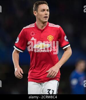 Nemanja Matic. Chelsea v Manchester United.  Premier League.  5/11/2017  PHOTO CREDIT: © MARK PAIN / ALAMY STOCK PHOTO Stock Photo