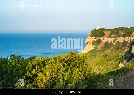 Corfu Agios Stefanos scenic sea views Stock Photo