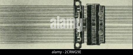 . The Bell System technical journal . Pig. lb — Wile l)l()ck asscinhlies ;is iii;inut;ictui(&lt;l t&lt;ir wlic spring ixlays. 884 THE BELL SYSTEM TECHNICAL JOURNAL, JULY 1954 ACKNOWLEDGMENT The authors wish to acknowledge the many contributions of fellowengineers to the development work which they have reported. Theseengineers include; in the wire straightening study, C. Paulson, A. E.Swickard, L. L. Mazza and the late N. K. Engst; and in the moldinginvestigation, F. A. Schultz. Some Fundamental Problems inPercussive Welding By ERIC EDEN SUMNER (Manuscript received February 5, 1954) The basic Stock Photo