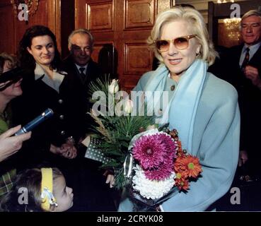 Bulgarian-French singer Sylvie Vartan, 1970s Stock Photo - Alamy