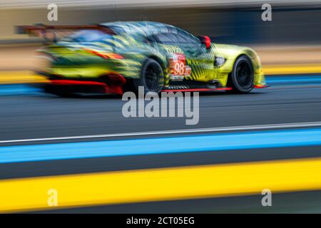 98 Dalla Lana Paul (can), Farfus Augusto (bra), Gunn Ross (gbr), Total, Aston Martin Racing, Aston Martin Vantage AMR, action during the 2020 24 Hours Stock Photo