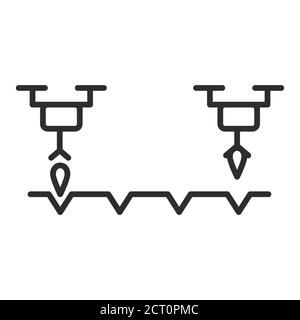 Agricultural farm concept, planting plant seeds using drones. Stock Vector
