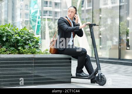 Stylish young businessman Stock Photo
