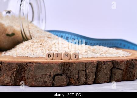 Diet and healthy food concept. Stock Photo