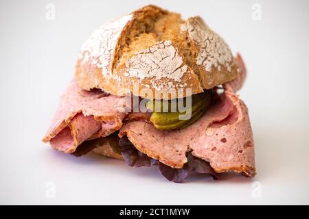 meatloaf bun Stock Photo