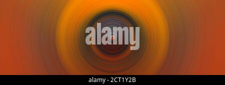 Round abstract stylish dark orange background for design. Stylish background for presentation, wallpaper, banner. Stock Photo