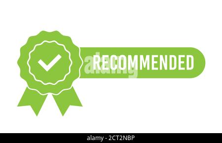 Vector certify line icon like recommended. stroke style trend modern proposal logotype. Stock Vector