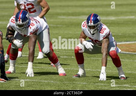 Detroit Lions tight end Levine Toilolo #87 looks on from the sidelines  during the second half of an NFL football game against the New England  Patriots in Detroit, Michigan USA, on Sunday