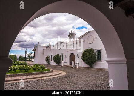 Bodega El Esteco, a winery and wine cellar in Cafayate, Salta Province, North Argentina, South America Stock Photo