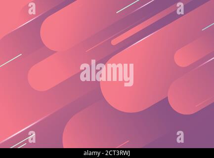 Abstract of gradient purple pastel design of fluid minimal pattern background. Use for ad, poster, artwork, tech, template design, print. illustration Stock Vector