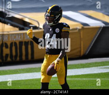 Benny Snell Jr. 20th Sep, 2020. #24 during the Pittsburgh Steelers vs  Denver Broncos at Heinz Field in Pittsburgh, PA. Jason Pohuski/CSM/Alamy  Live News Stock Photo - Alamy