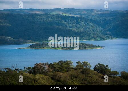 Arenal Lake, Alajuela Province, Costa Rica, Central America Stock Photo