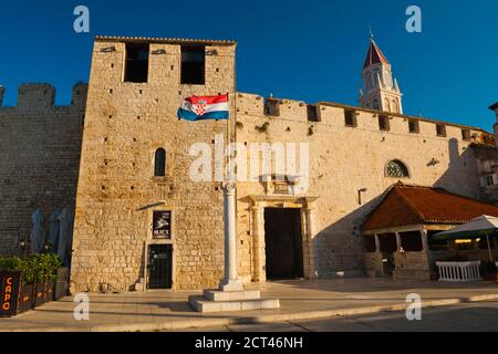 Trogir South Town Gate, Trogir, Dalmatian Coast, Croatia, Europe Stock Photo