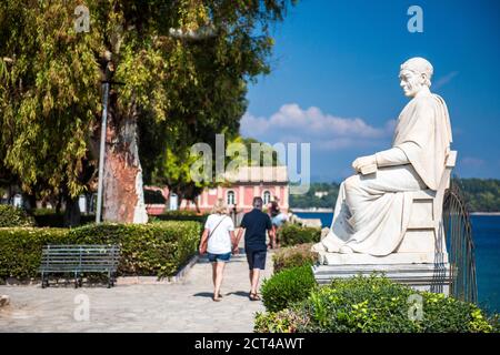 Corfu Old Town (Kerkyra), Corfu Island, Ionian Islands, Greece, Europe Stock Photo