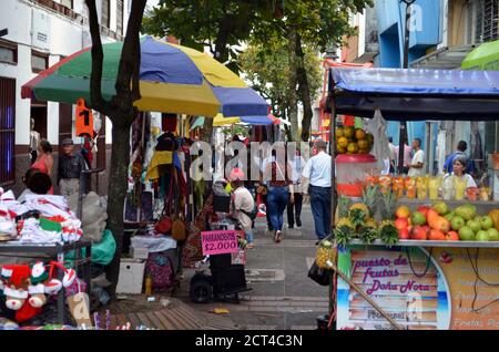 Pereira Colombia - Calle 22 Downtown Stock Photo