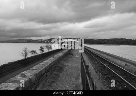 Palmerston steam engine leaving the Ffestiniog and Welsh Highland railway station at Porthmadog North Wales UK. August 2020. Stock Photo