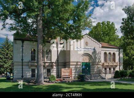 Pioneer Museum in Provo, Utah, USA Stock Photo