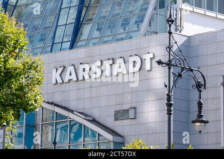 Berlin, Deutschland. 17th Sep, 2020. Berlin, Germany September 17, 2020: Symbolbilder - 2020 Karstadt, logo, lettering, feature/symbol/symbol photo/characteristic/detail/| usage worldwide Credit: dpa/Alamy Live News Stock Photo