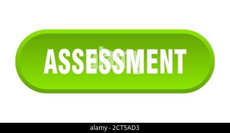 Assessment Sign Only For Module assessment button. rounded sign isolated on white background Stock ...
