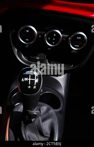 Modern Shift Gearbox speed concept. Shallow dof. Stock Photo