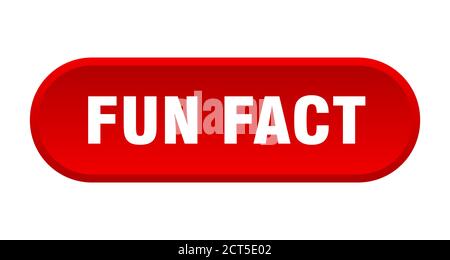 fun fact button. rounded sign isolated on white background Stock Vector