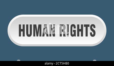 human rights button. rounded sign isolated on white background Stock ...