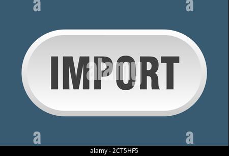 import button. rounded sign isolated on white background Stock Vector ...