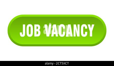 job vacancy button. rounded sign isolated on white background Stock ...