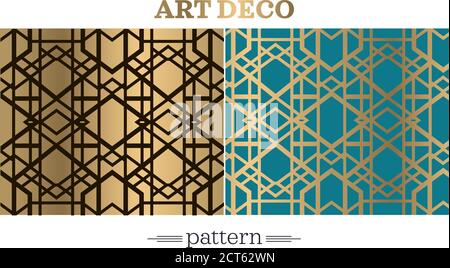 Design templates for flyers, booklets, greeting cards, invitations, retro parties and advertising. Art deco or vector of the nouveau era of the 1920s Stock Vector