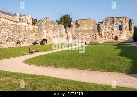 Reading Abbey Ruins, Reading, Berkshire, South East England, GB, UK Stock Photo