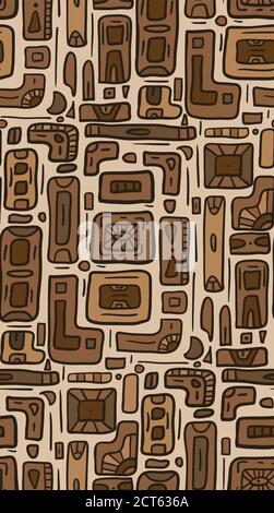 native tribe pattern background wallpaper vector Stock Vector Image ...