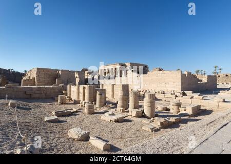 Temple of Hathor, Dendara, Egypt Stock Photo