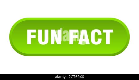 fun fact button. rounded sign isolated on white background Stock Vector