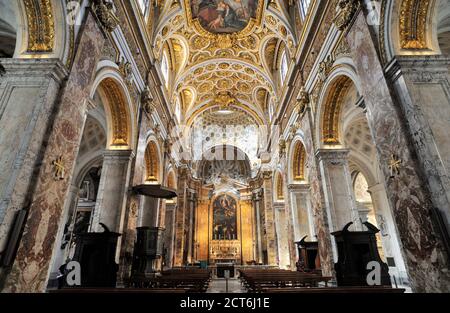 Italy, Rome, church of San Luigi dei Francesi Stock Photo