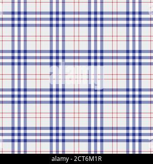 Classic tartan texture seamless pattern. Traditional Scottish checkered plaid ornament. Coloured geometric intersecting striped vector illustration. Stock Vector