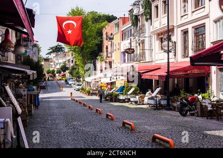 a street scene in the eastern province city of qatif saudi arabia stock photo alamy