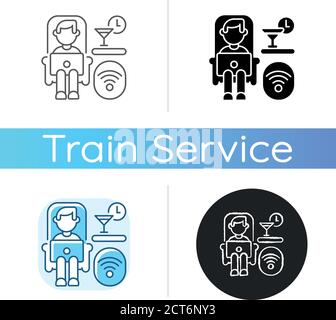 Lounge car icon Stock Vector