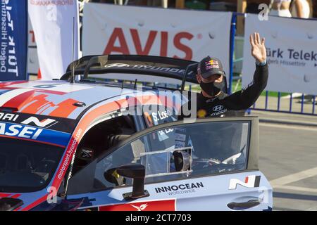 LOEB Sebastien (FRA), Hyundai i20 Coupe WRC, Hyundai Shell Mobis WRT, portrait during the 2020 Rally of Turkey, 5th round of the 2020 FIA WRC Champion Stock Photo