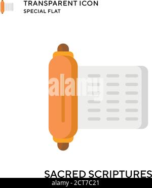 Bible icon flat style. Word of God. Vector Stock Vector Image & Art - Alamy