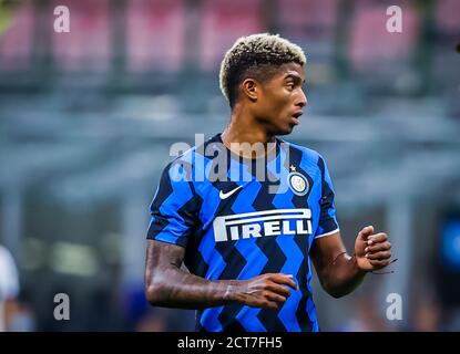 Milan, Italy. 19th Sep, 2020. Eddie Salcedo of FC Internazionale during the Friendly Match Pre-Season 2020/21 between FC Internazionale vs AC Pisa 1909 at the San Siro Stadium, Milan, Italy on September 19, 2020 - Photo Fabrizio Carabelli/LM Credit: Fabrizio Carabelli/LPS/ZUMA Wire/Alamy Live News Stock Photo