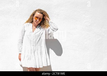 sunglasses on a white background Stock Photo - Alamy