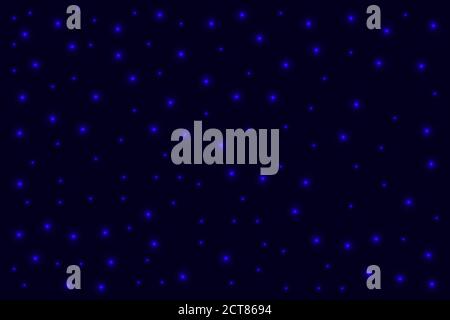Perfect starry night sky background - vector stars space background Stock Vector
