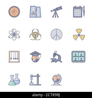 The Science pack Stock Vector