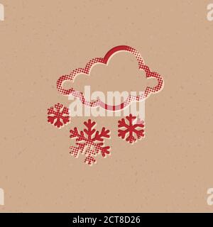 vector illustration of a grunge weather icon Stock Vector Image & Art ...