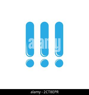 simple rain drops water shine logo vector Stock Vector