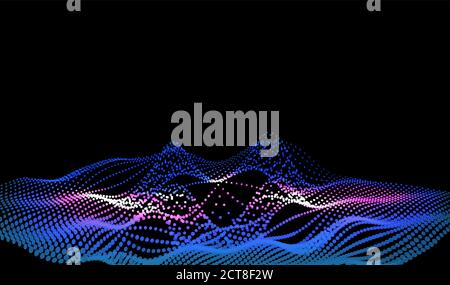 Data stream background Stock Vector